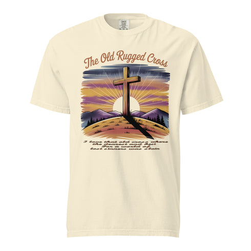 The Old Rugged Cross Christian Bible Verse T-Shirt